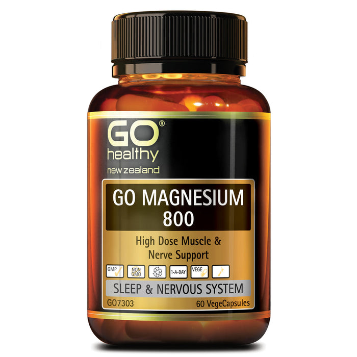 GO Healthy GO Magnesium 800 Capsules 60