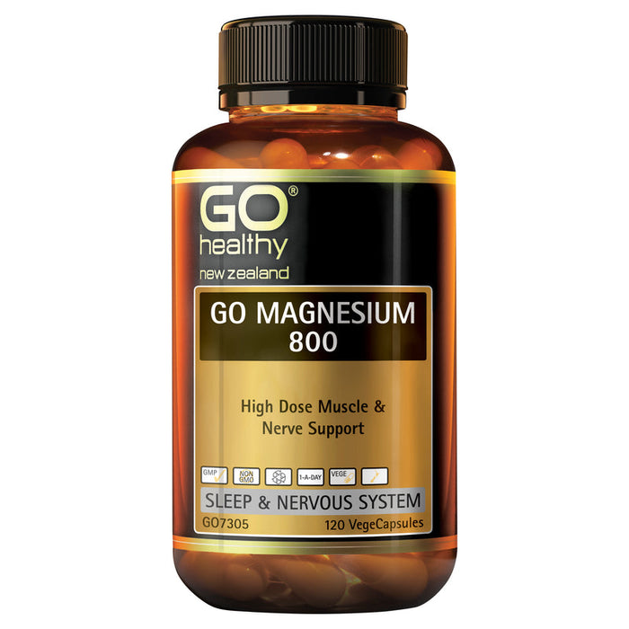 GO Healthy GO Magnesium 800 Capsules 120