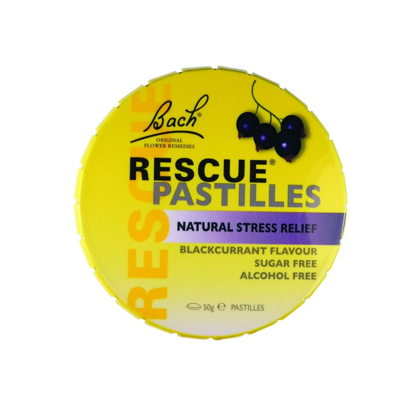 Bach Rescue Pastilles Blackcurrant 50g