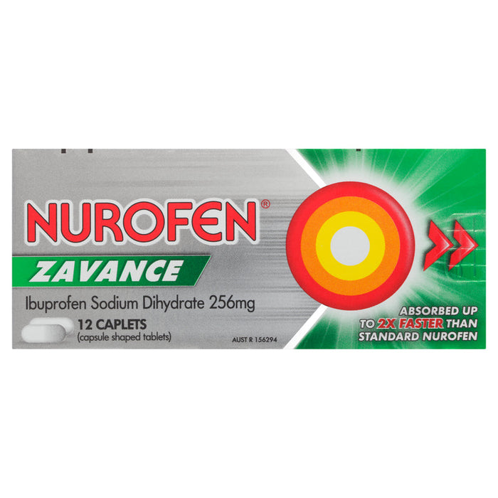 Nurofen Zavance CAPLETS 12