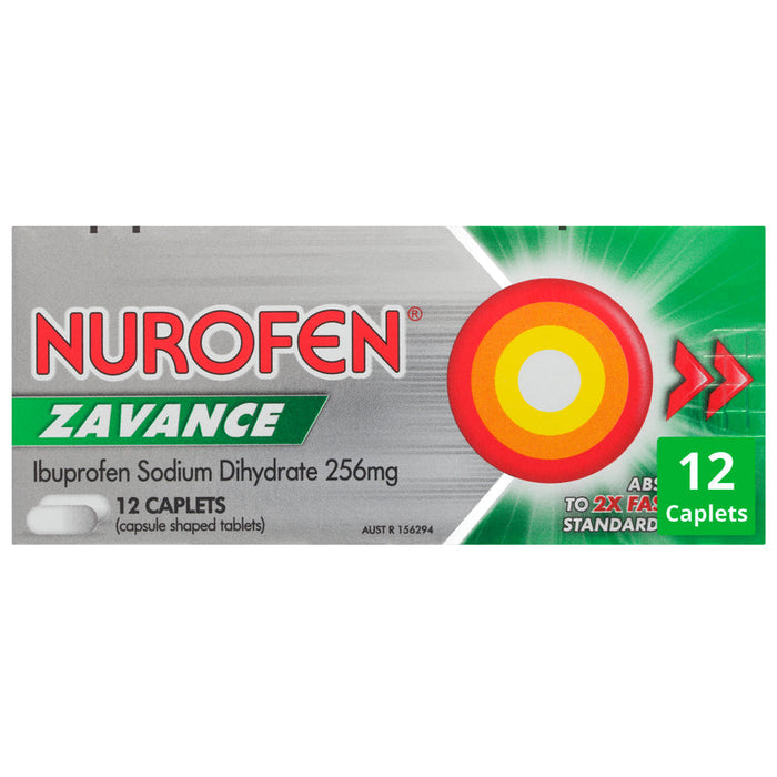 Nurofen Zavance CAPLETS 12