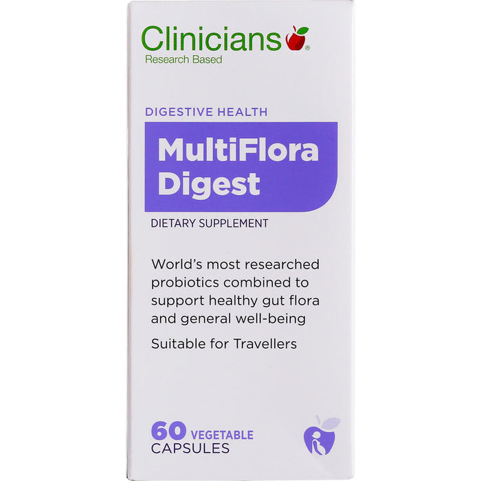 Clinicians Multiflora Digest Capsules 60