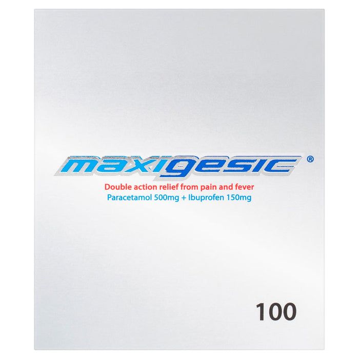 Maxigesic Double Action Pain Relief Tablets 100