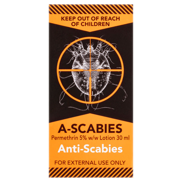 A-Scabies - Permethrin 5% Lotion 30ml