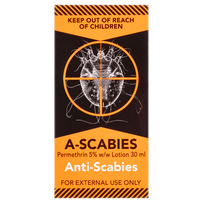 A-Scabies - Permethrin 5% Lotion 30ml