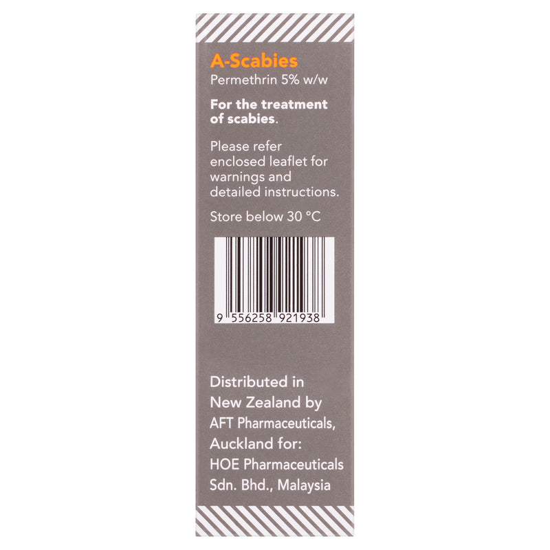 A-Scabies - Permethrin 5% Lotion 30ml