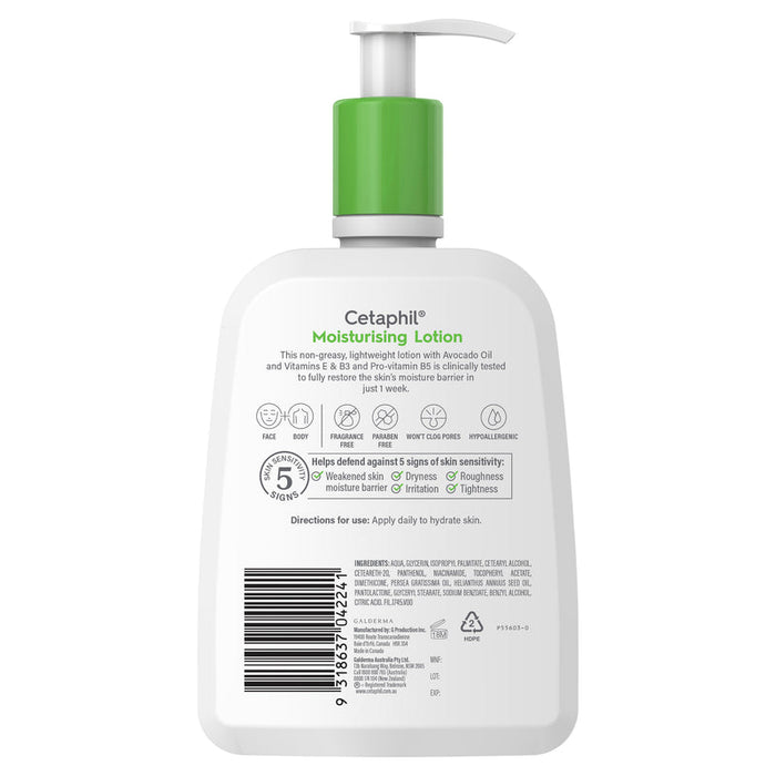 Cetaphil Moisturising Lotion 500ml