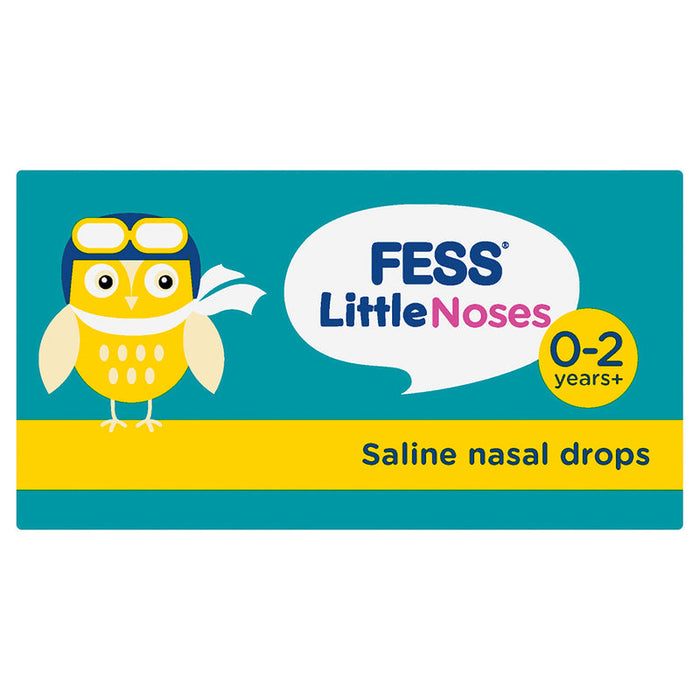 FESS Little Noses Saline Drops 25ml And Nasal Aspirator