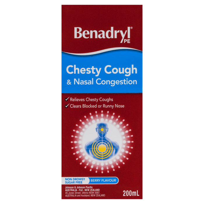 BENADRYL PE Chesty Cough&Nasal 200ml