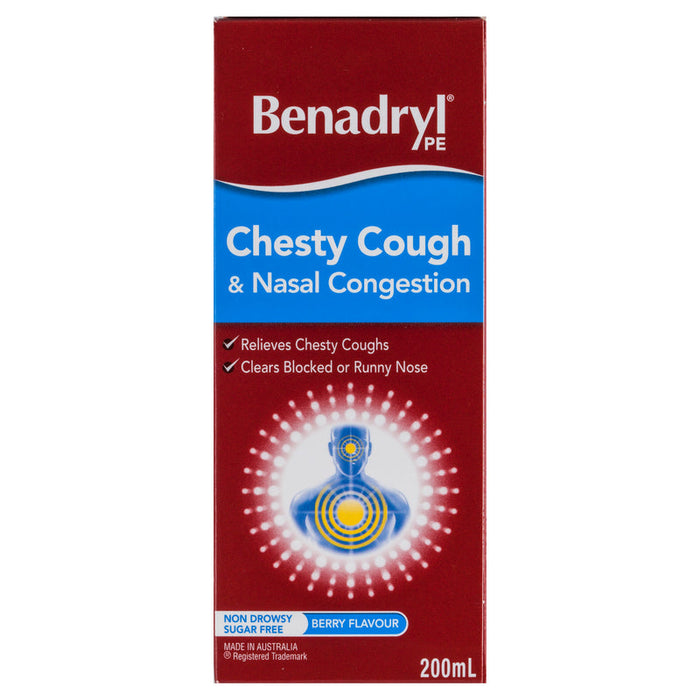 BENADRYL PE Chesty Cough&Nasal 200ml