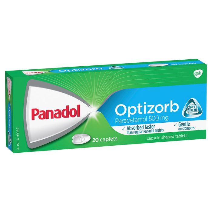 Panadol Optizorb Caplets 20