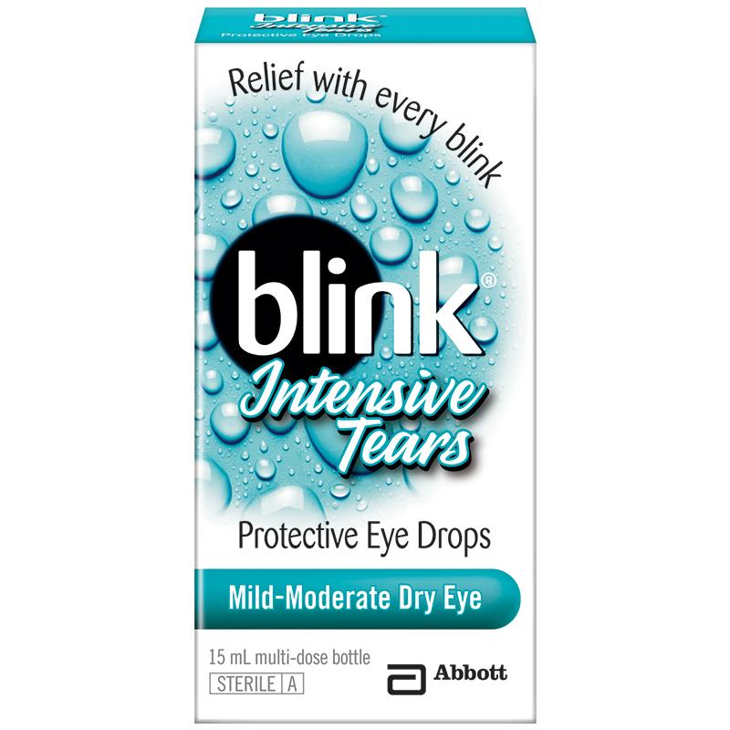 Blink Intensive Tears Lubricating Eye Drops 15ml — Highbrook Pharmacy