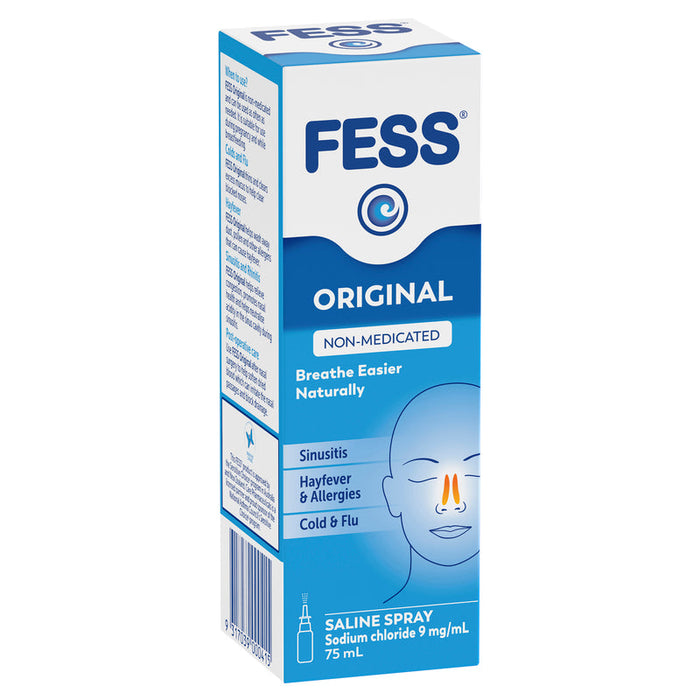 FESS Nasal Saline Spray 75ml - Original