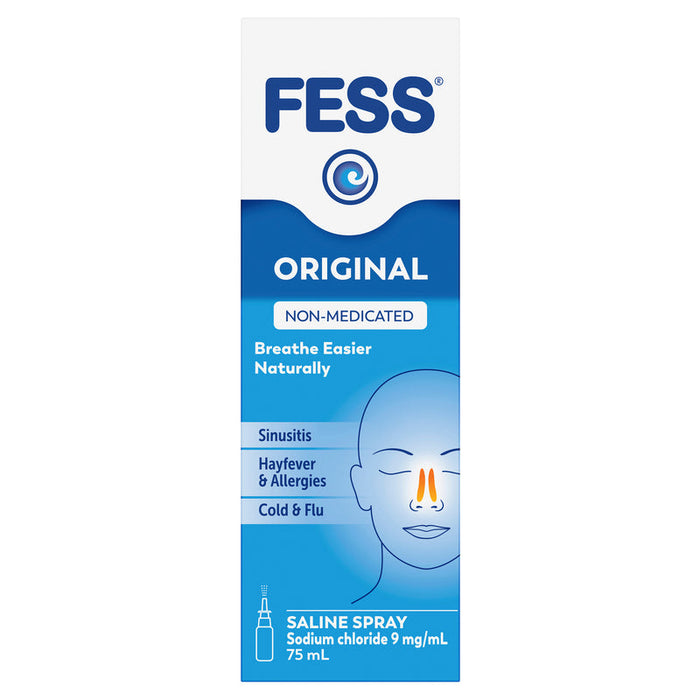 FESS Nasal Saline Spray 75ml - Original