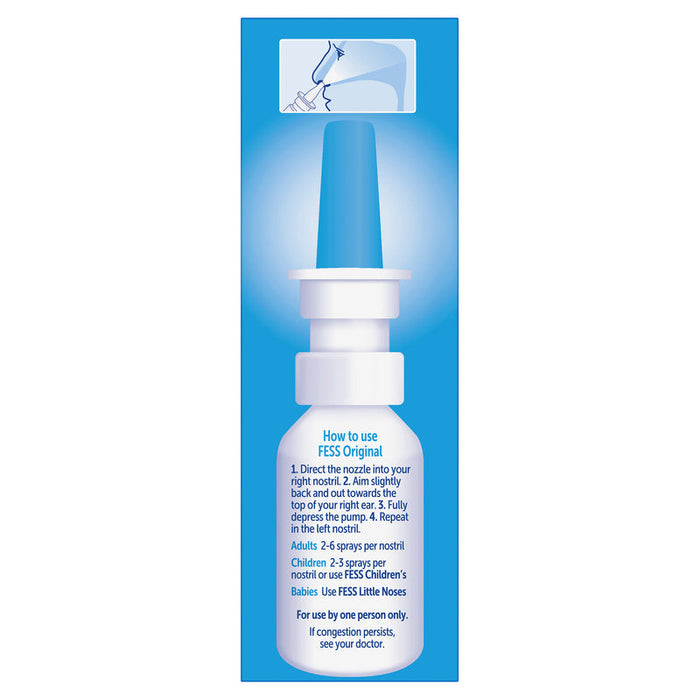 FESS Nasal Saline Spray 75ml - Original