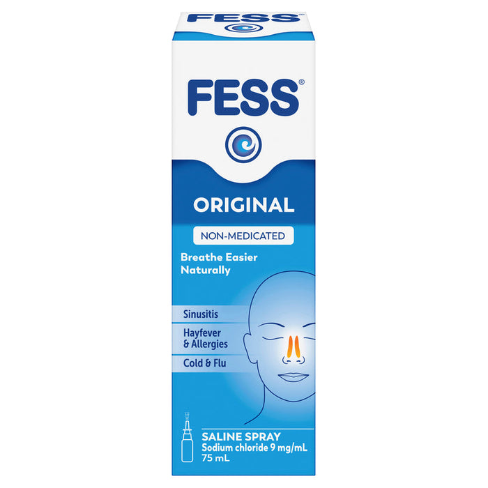 FESS Nasal Saline Spray 75ml - Original