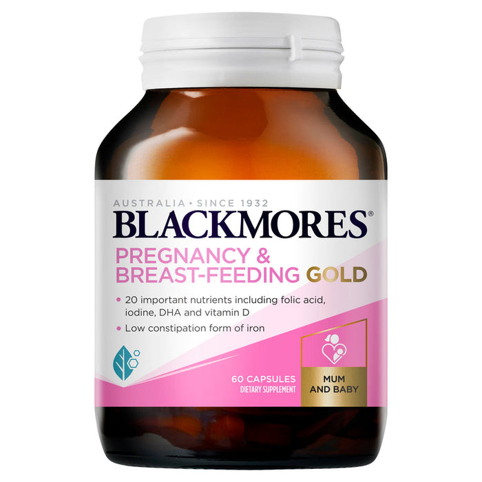 Blackmores Pregnancy & Breast-Feeding GOLD Capsules 60