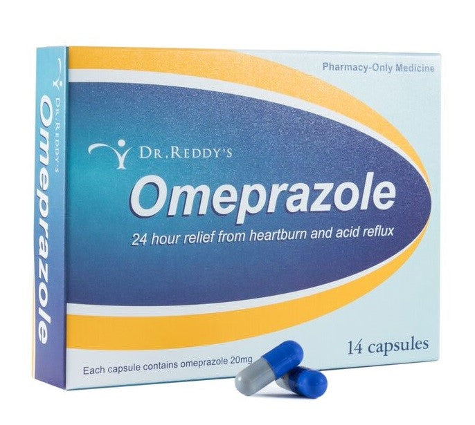 Dr Reddys Omeprazole 20mg Capsules 14