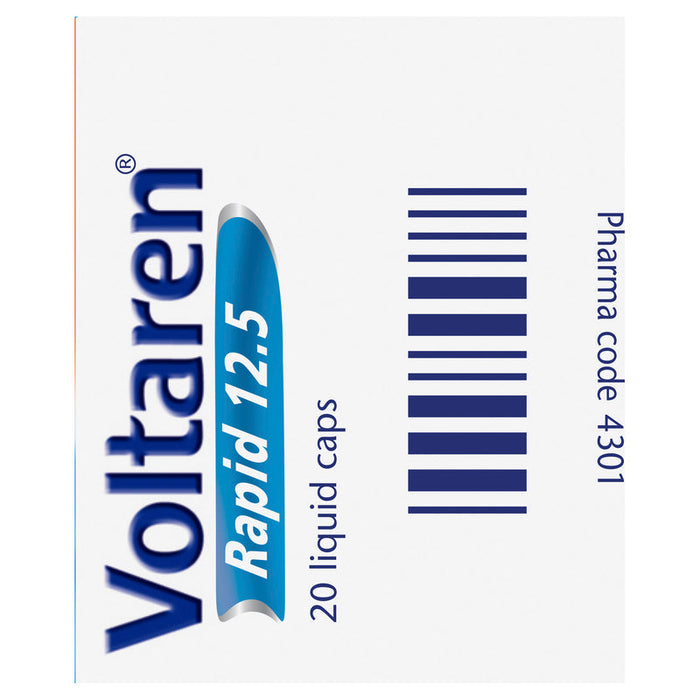 Voltaren Rapid 12.5mg Liquid Capsules 20