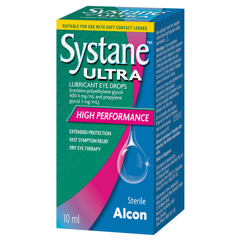 Systane ULTRA Lubricating Eye Drops 10mlÂ 