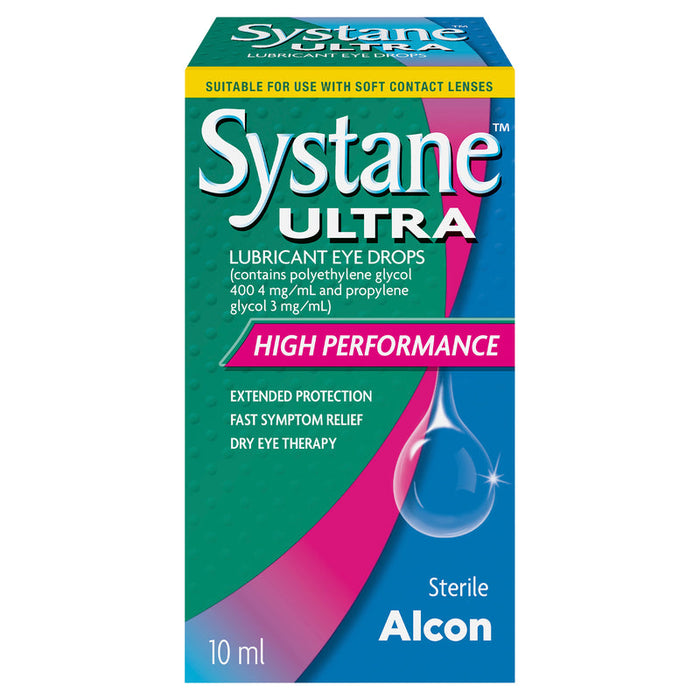 Systane ULTRA Lubricating Eye Drops 10ml 