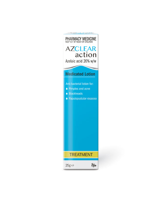 Azclear Action Medicated Lotion 25g - Adult Acne