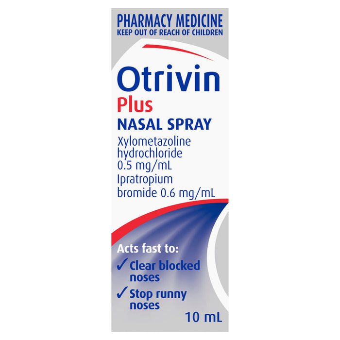 Otrivin PLUS Nasal Spray 10ml