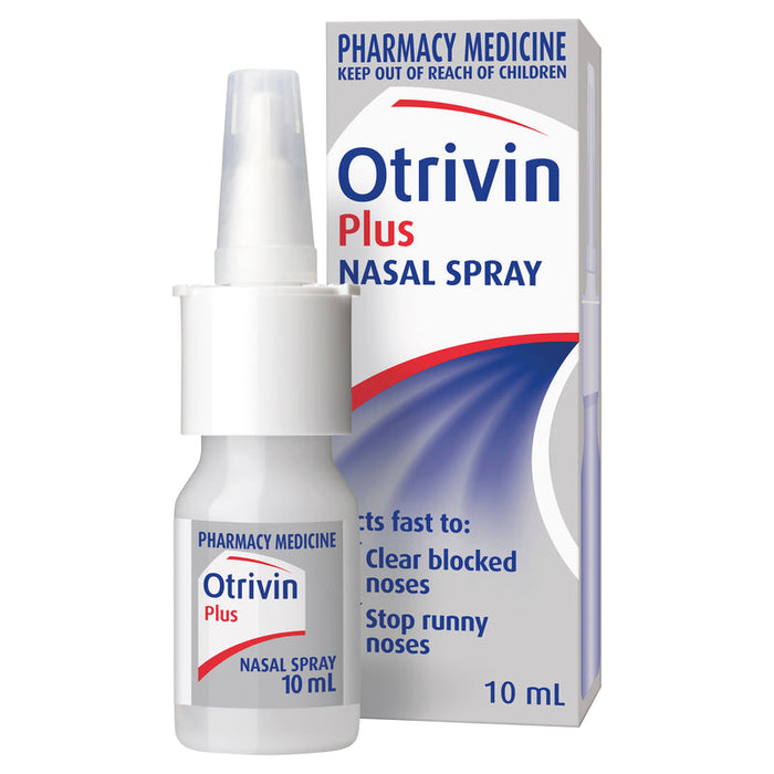 Otrivin PLUS Nasal Spray 10ml