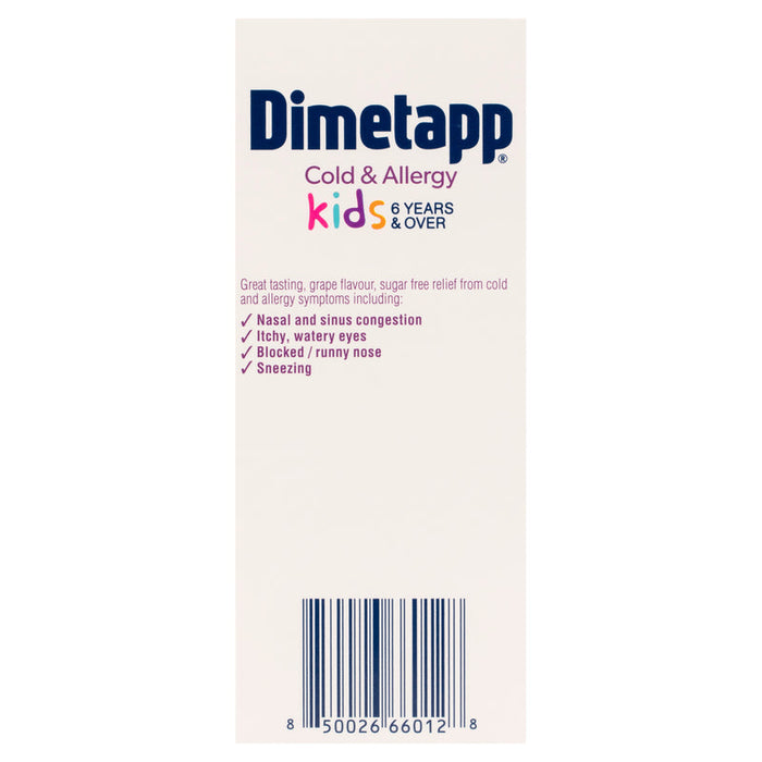 Dimetapp Cold & Allergy Kids Liquid 200ml