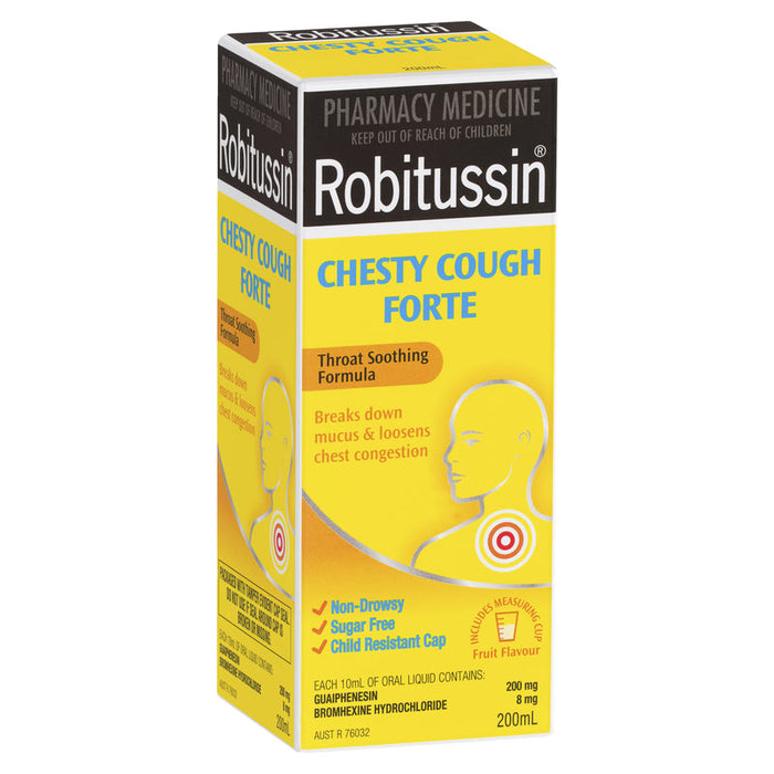 ROBITUSSIN Chesty Cough Forte 200ml