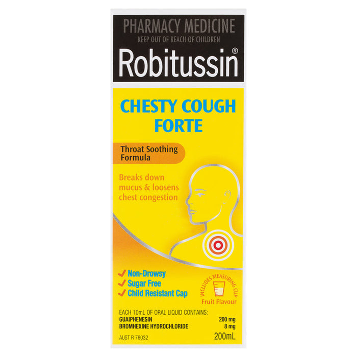 ROBITUSSIN Chesty Cough Forte 200ml