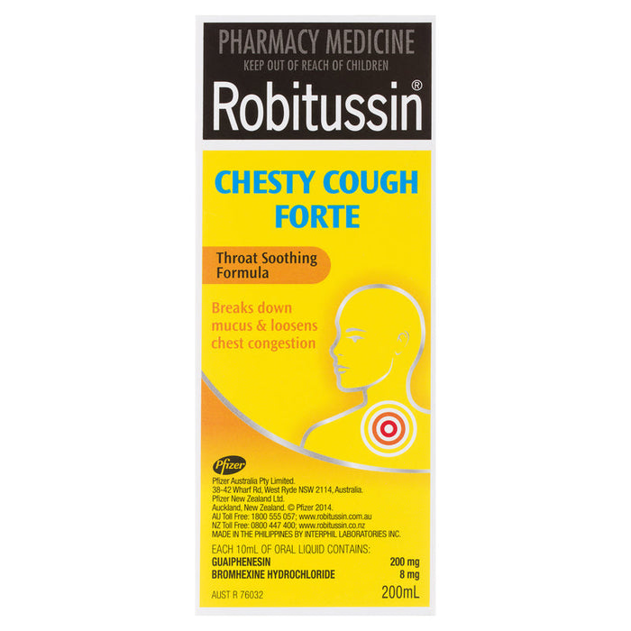 ROBITUSSIN Chesty Cough Forte 200ml