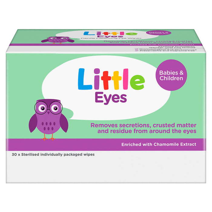 Little Eyes Gentle Cleansing Eye Wipes 30