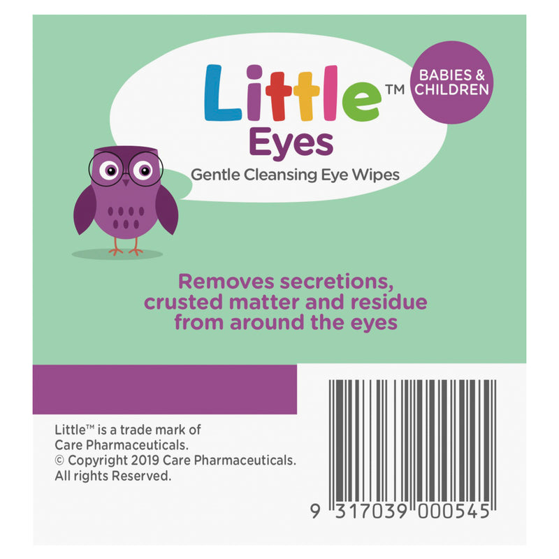Little Eyes Gentle Cleansing Eye Wipes 30