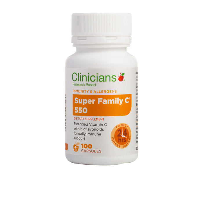 Clinicians Super Family C 550 Capsules 100