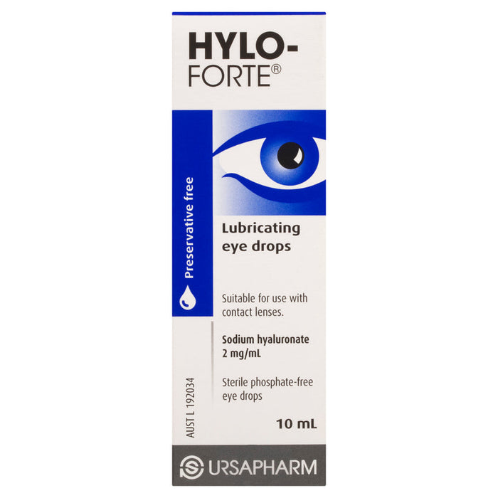 HYLO-Forte 2mg Lubricating Eye Drops 10ml