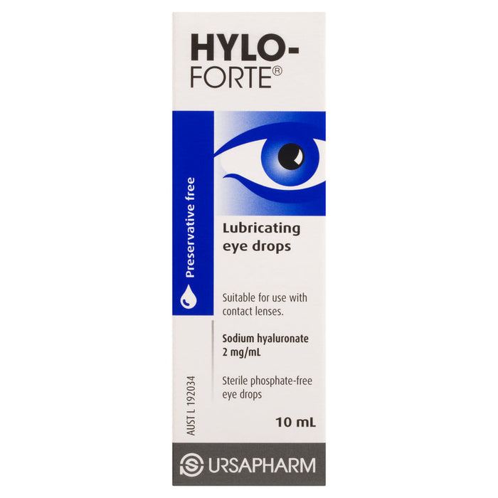 HYLO-Forte 2mg Lubricating Eye Drops 10ml