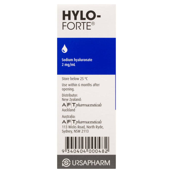 HYLO-Forte 2mg Lubricating Eye Drops 10ml