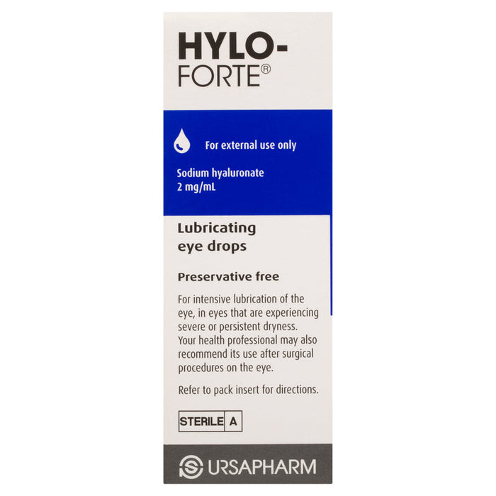 HYLO-Forte 2mg Lubricating Eye Drops 10ml