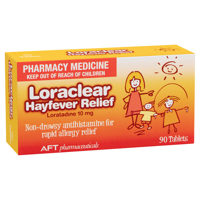 Loraclear Hayfever Relief 10mg Tablets 90