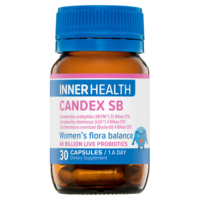 Inner Health Candex SB Capsules 30 - FRIDGE