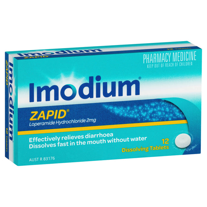 Imodium Zapid Tablets 12