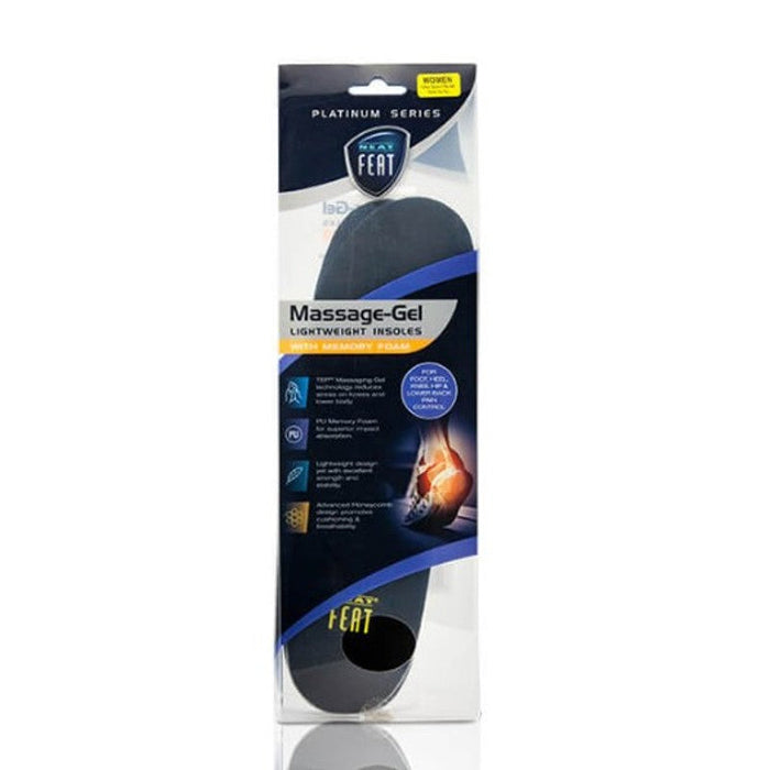 Neat Feat Massage-Gel Lightweight Insoles - Men