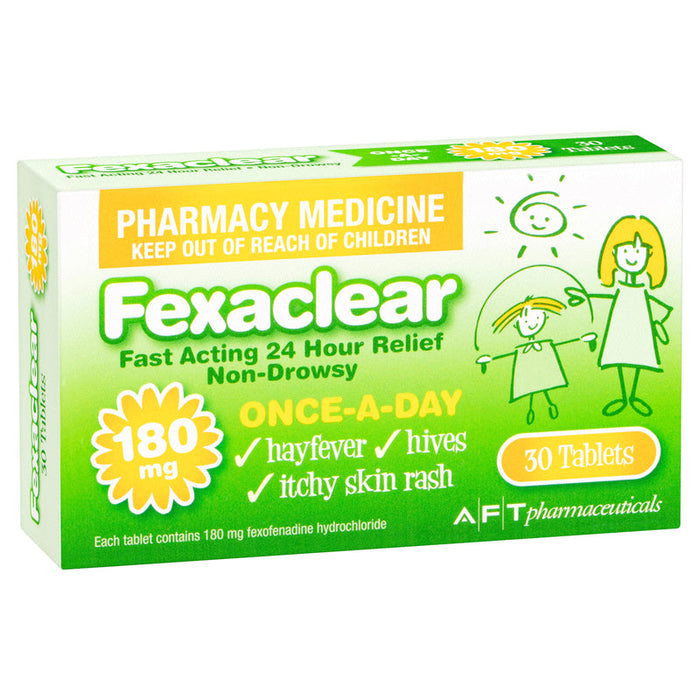 Fexaclear 180mg Tablets 30