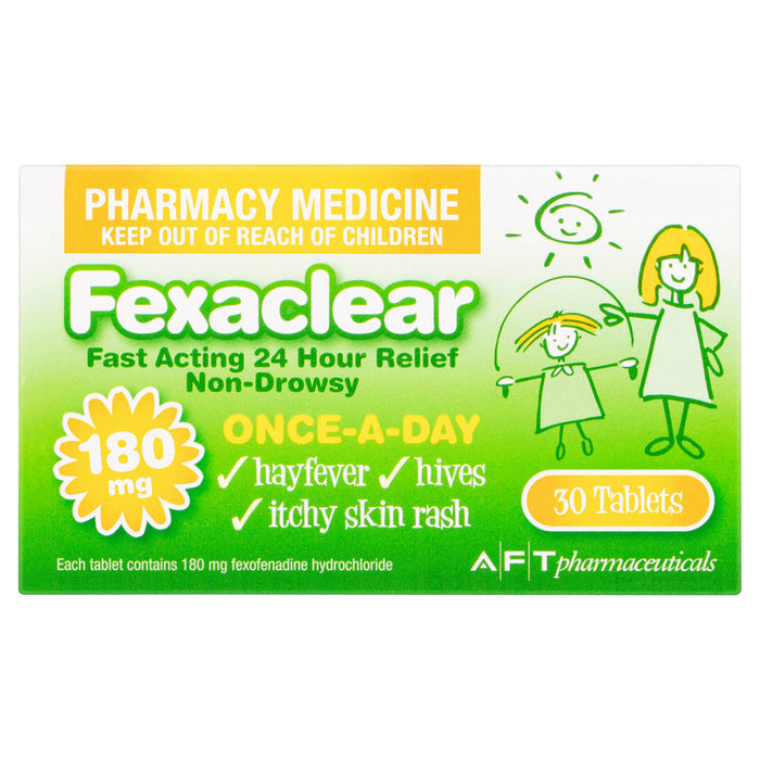 Fexaclear 180mg Tablets 30