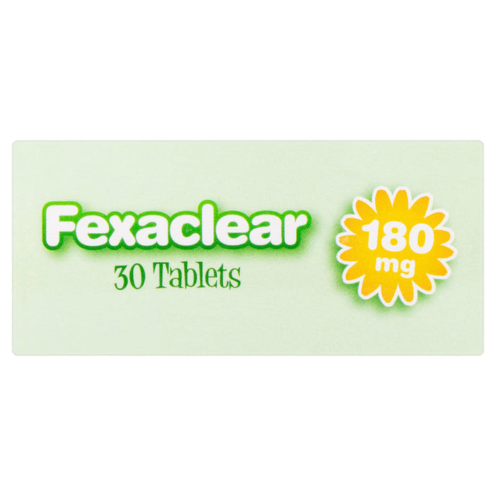 Fexaclear 180mg Tablets 30