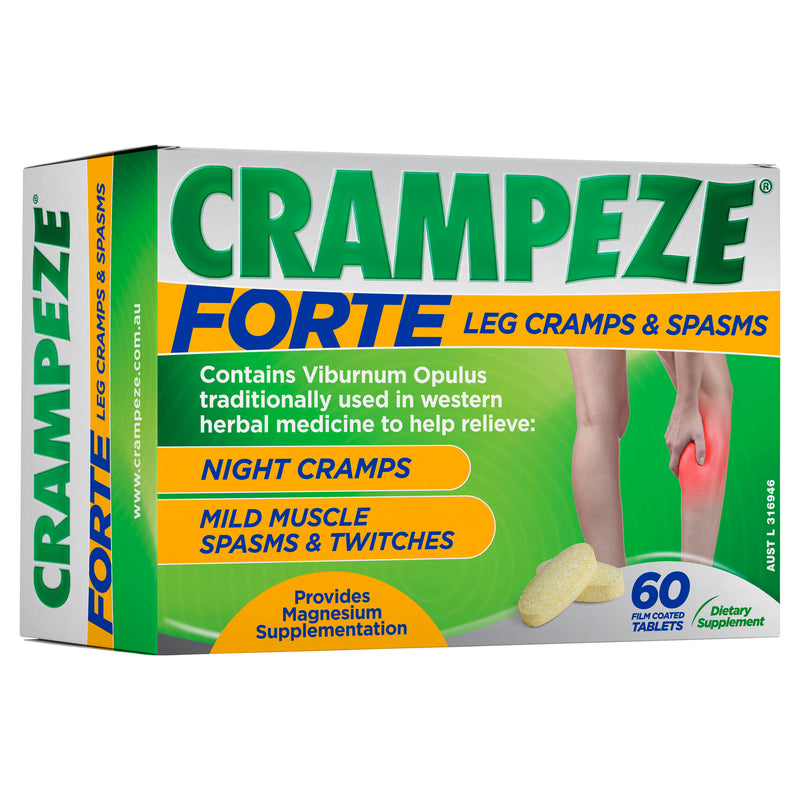 CRAMPEZE Forte Leg Cramps & Spasms Night Tablets 60