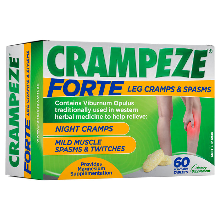 CRAMPEZE Forte Leg Cramps & Spasms Night Tablets 60