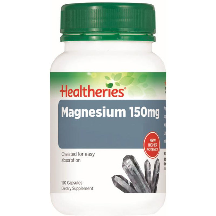 Healtheries Magnesium 150mg Capsules 120