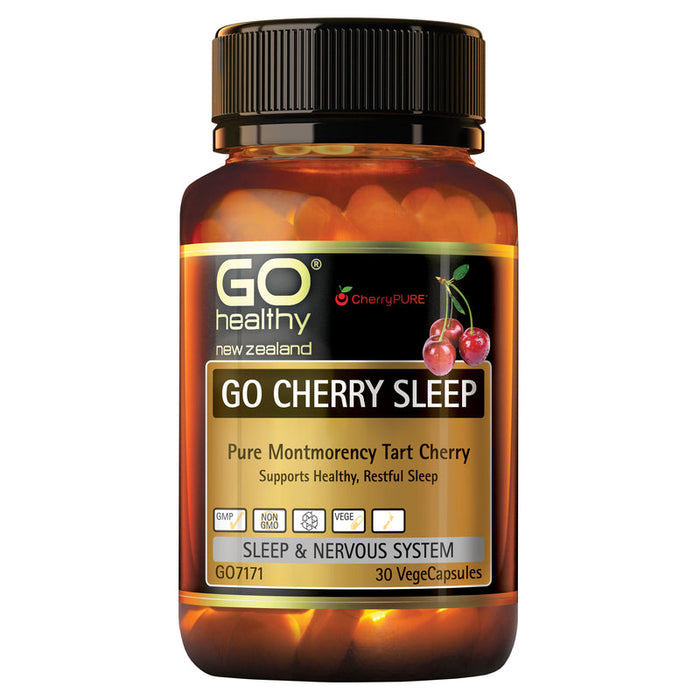 GO Healthy GO Cherry Sleep Capsules 30